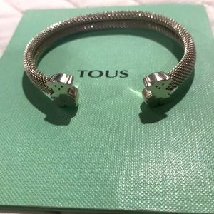 TOUS mesh silver bangle Authentic